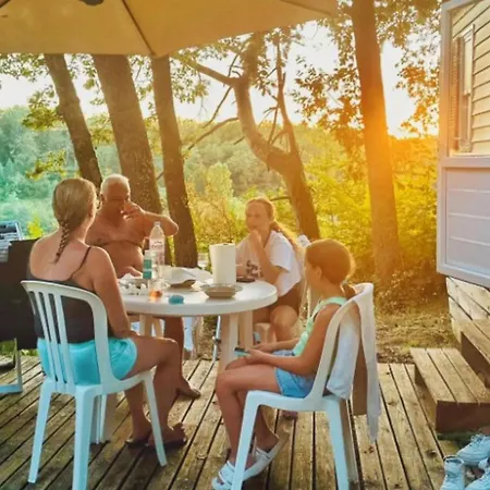 Mobil 24m² Avec Terrasse Pour 4 Personnes - Api-1-52-412 Campingplads Beaumont-du-Périgord